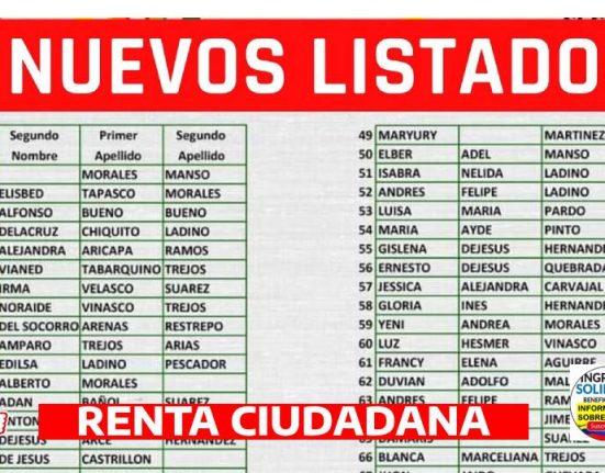 nuevos listados