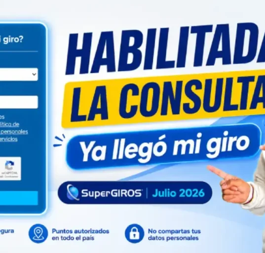 "ya llego mi giro"
