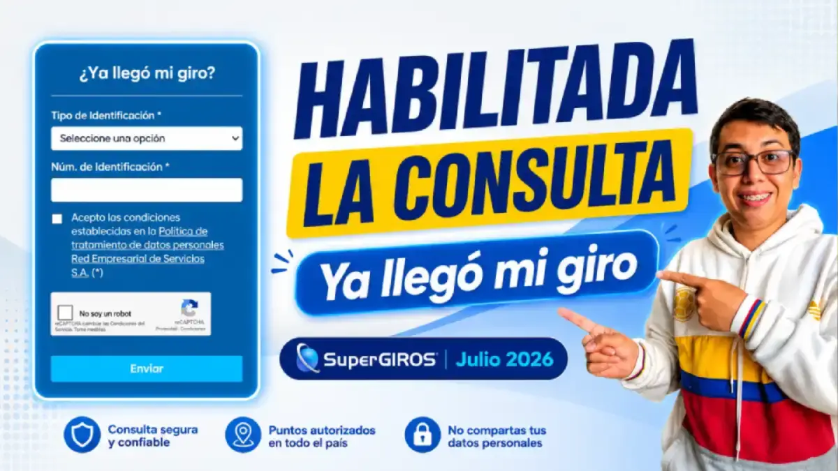 "ya llego mi giro"